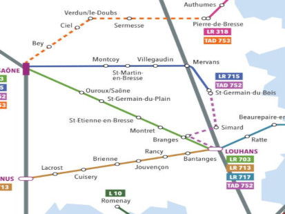 Guide des transports de la Bresse Bourguignonne